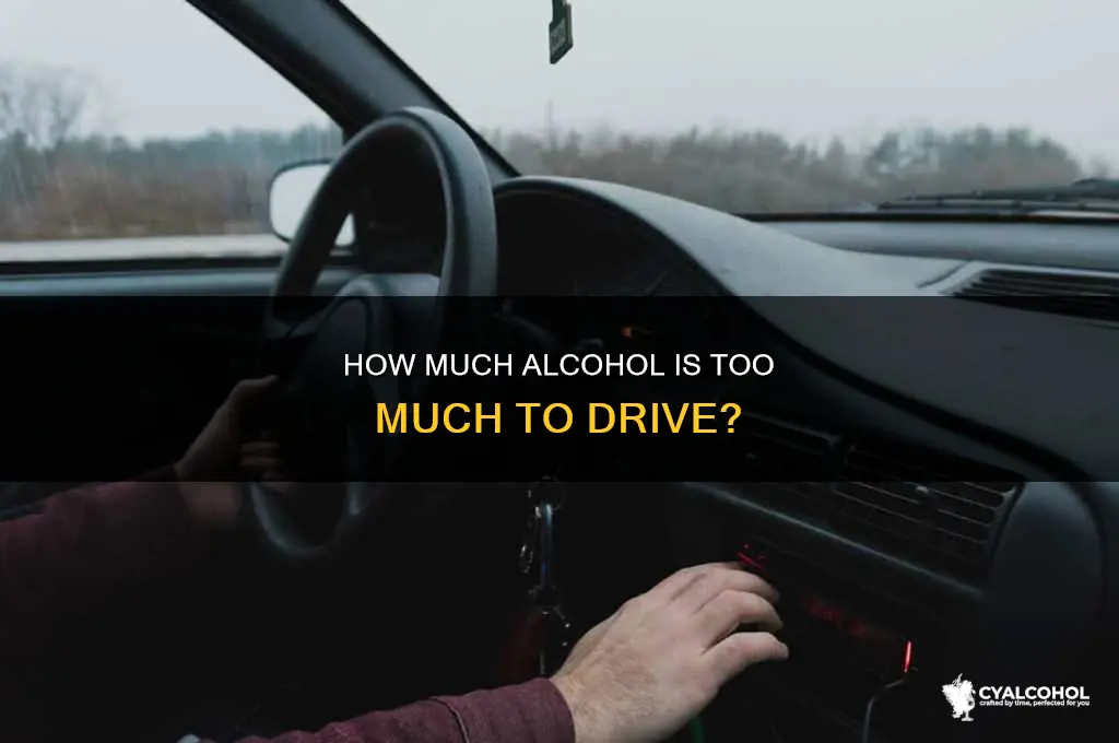 what is bac in alcohol is too high to drive