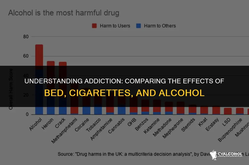 what is bed cigarettes or alcohol