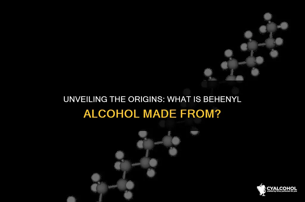 what is behenyl alcohol made from