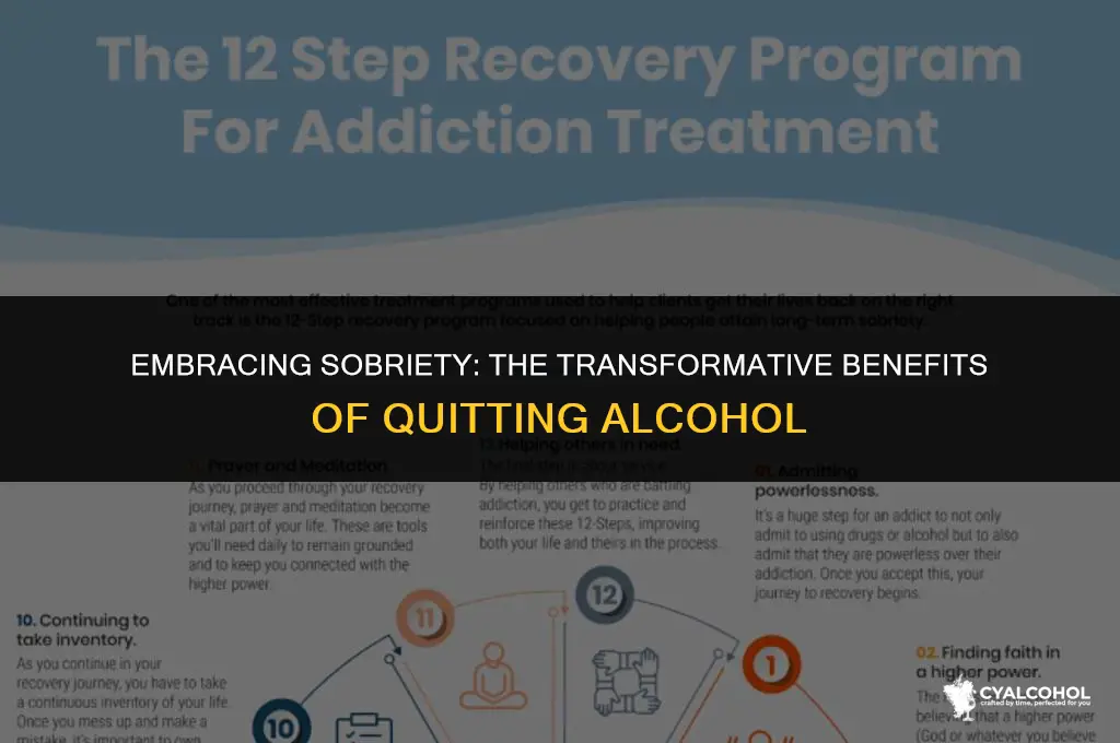 what is benefits of quitting alcohol