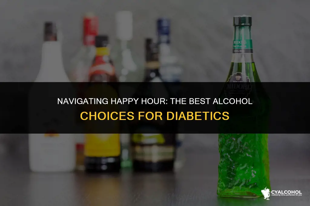 what is best alcohol for diabetics