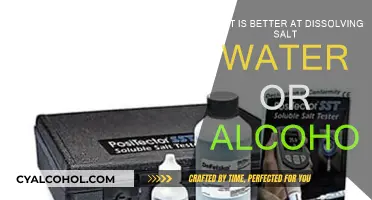 Salt Water vs Alcohol: Which Dissolves Salts Better?