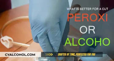 Peroxide or Alcohol: Which is the Better Antiseptic?