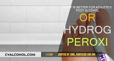 Hydrogen Peroxide or Alcohol for Athlete's Foot: Which Wins?