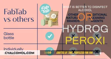 Alcohol vs Hydrogen Peroxide: Which Disinfectant Reigns Supreme?