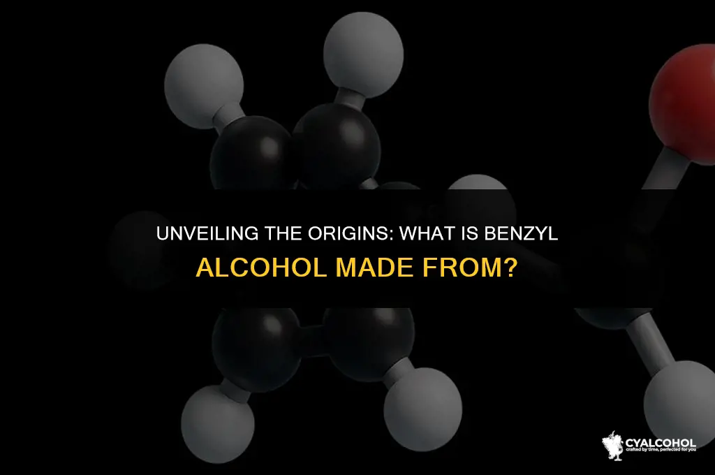 what is bnezyl alcohol made from