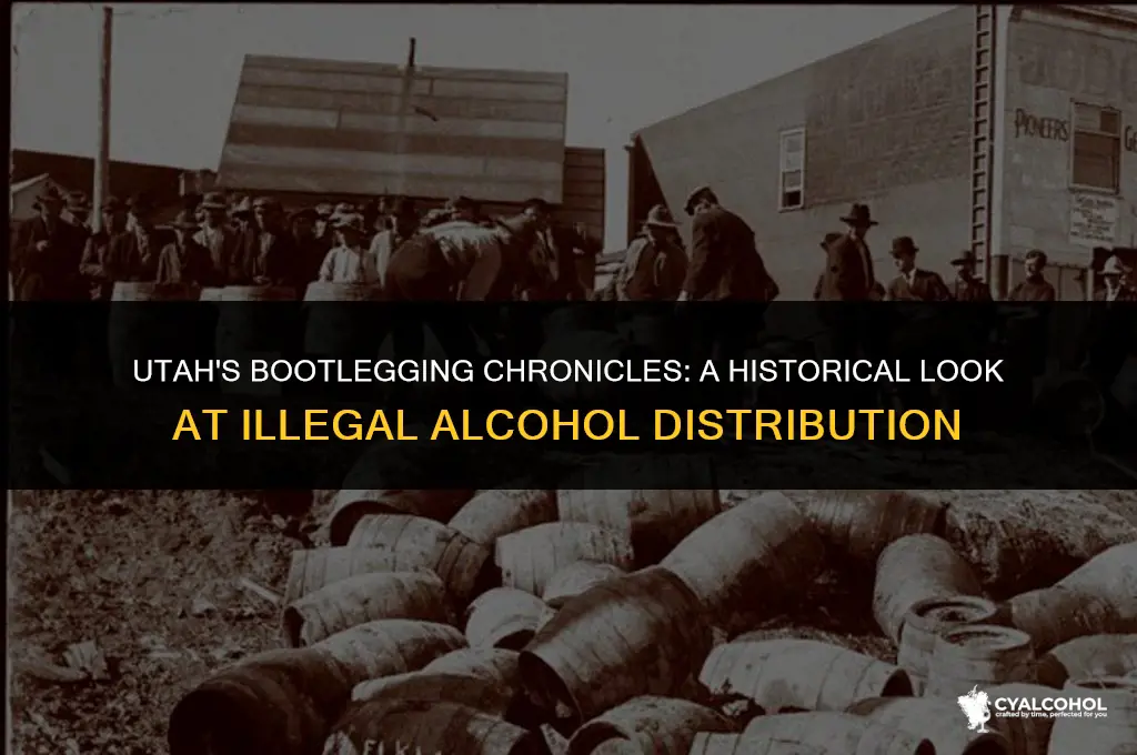 what is bootlegging alcohol in utah
