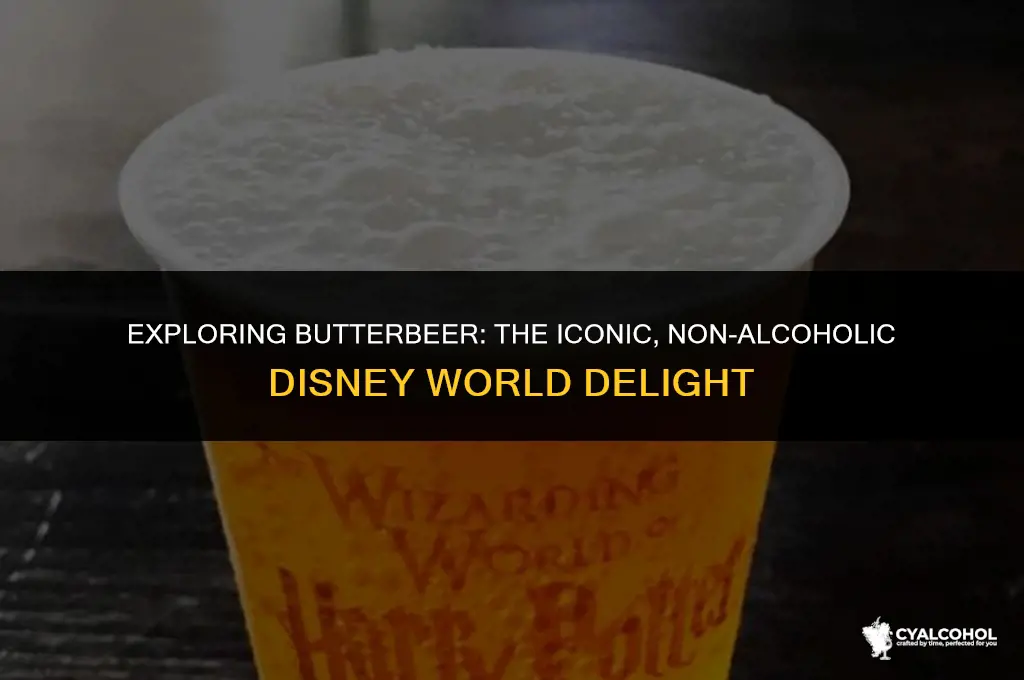 what is butterbeer alcoholic disney world