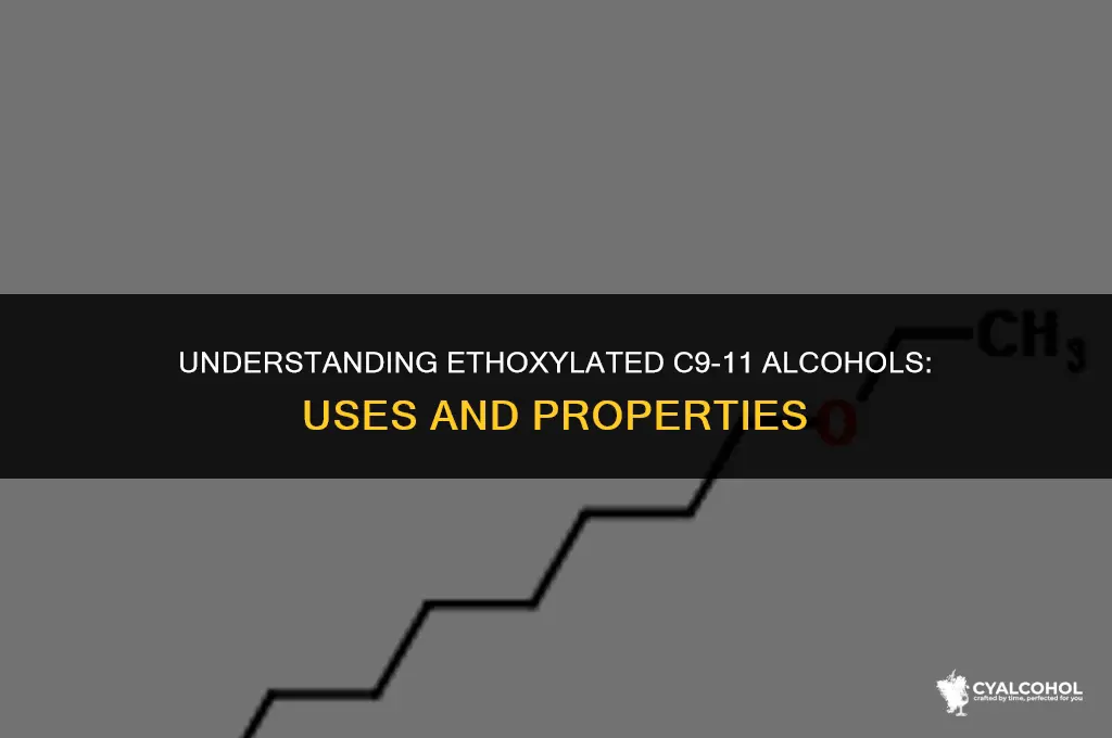 what is c9-11 alcohols ethoxylated