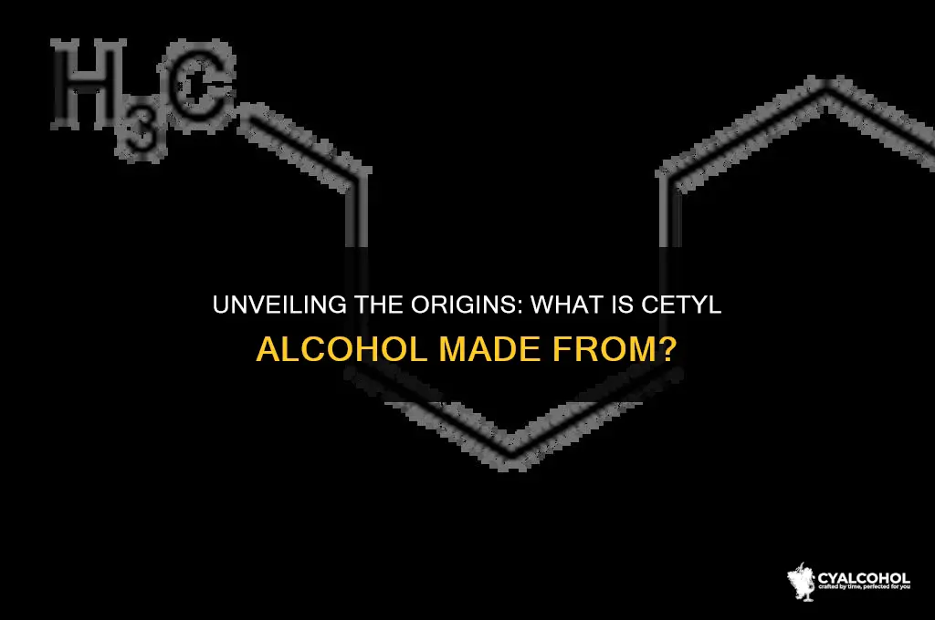 what is ceteary alcohol made from