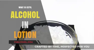 Unveiling the Benefits of Cetyl Alcohol in Your Favorite Lotions
