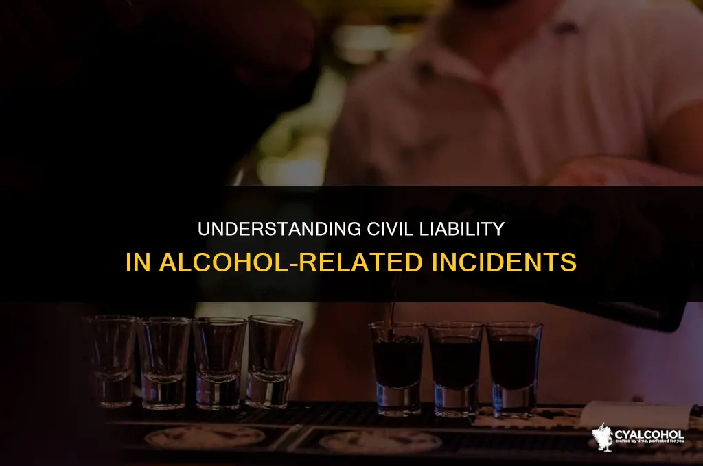 what is civil liability in alcohol