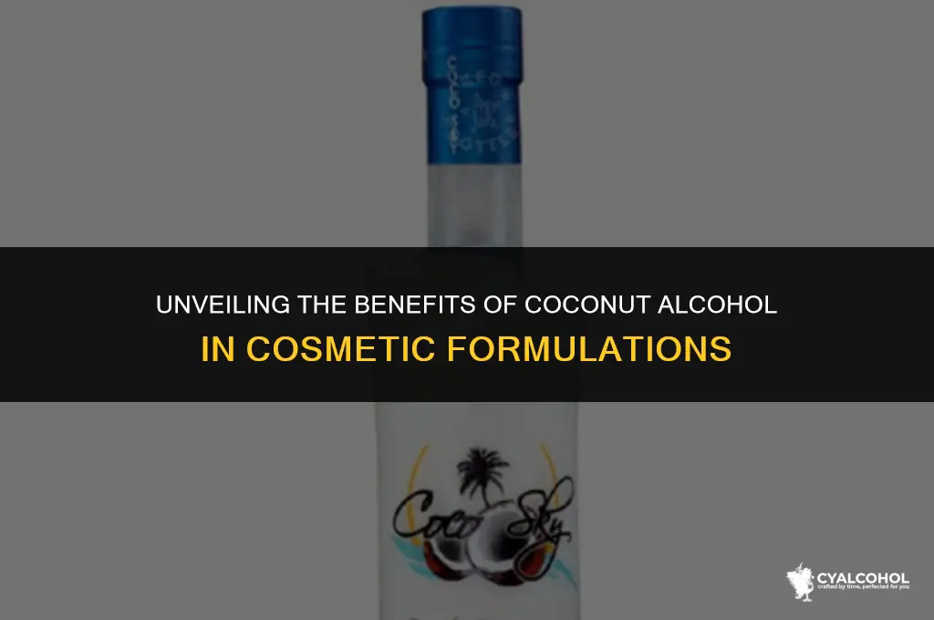 what is coconut alcohol in cosmetics