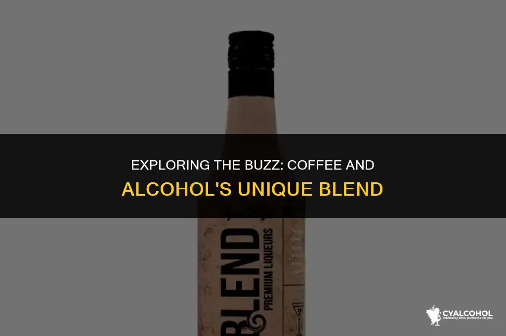what is coffee and alcohol called