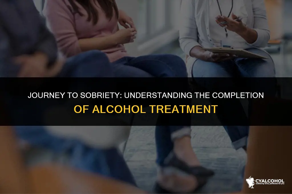 what is completion of alcohol treatment