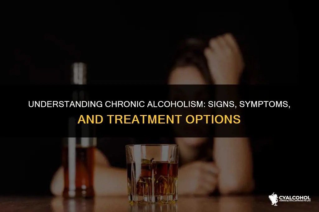 what is considered a chronic alcoholic