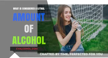 Understanding Lethal Alcohol Consumption: What Amount Becomes Deadly?