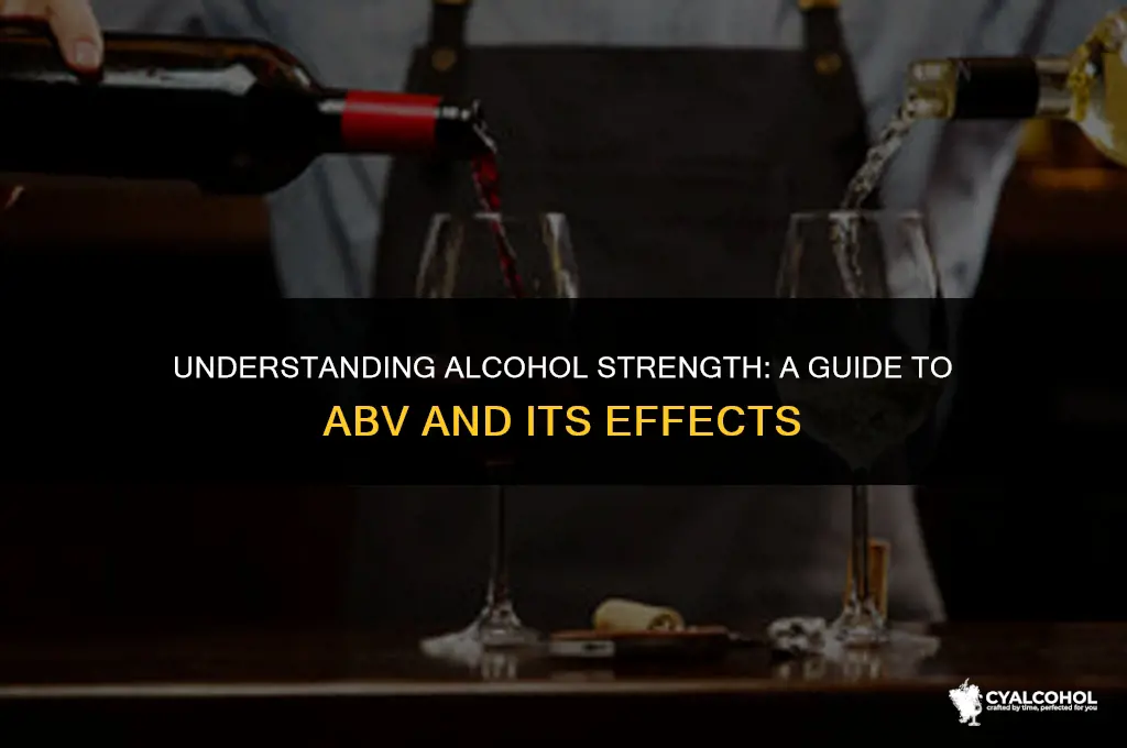 what is considered a strong alcoholo