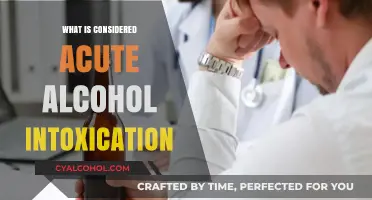 Understanding Acute Alcohol Intoxication: Signs, Symptoms, and Risks