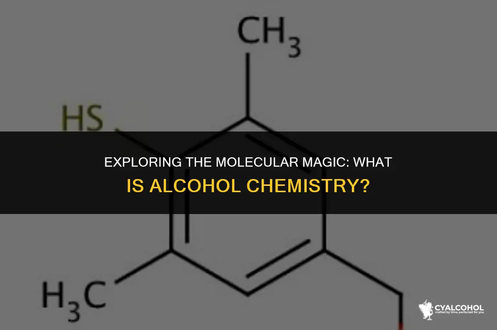 what is considered an alcohol chemistry