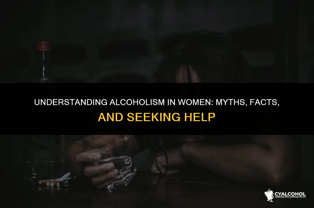 what is considered an alcoholic woman