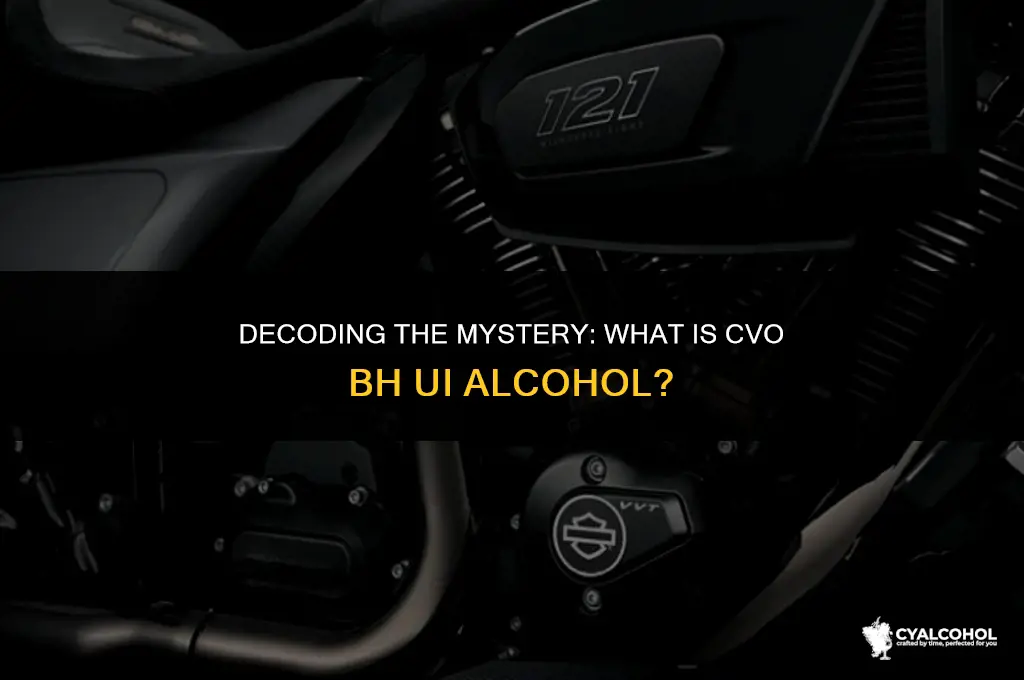 what is cvo bh ui alcohol