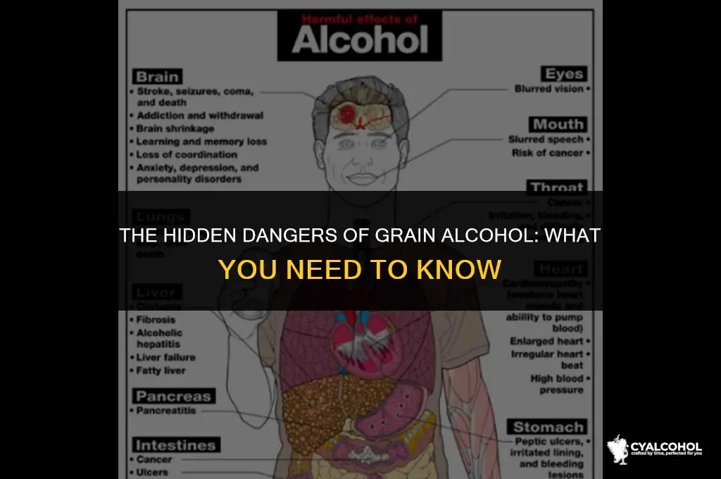 what is dangerous about grain alcohol