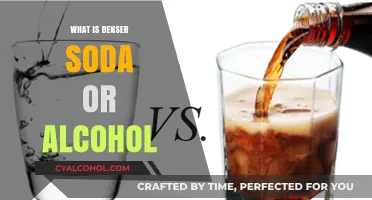 Soda vs. Alcohol: Unraveling the Density Debate