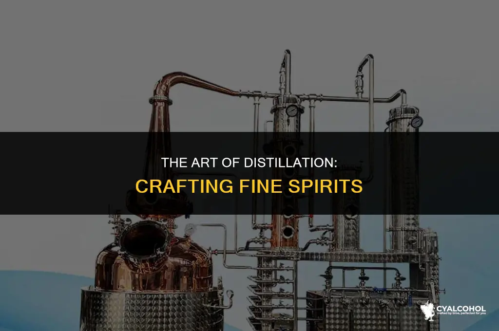 what is distillation in alcoholic beverages