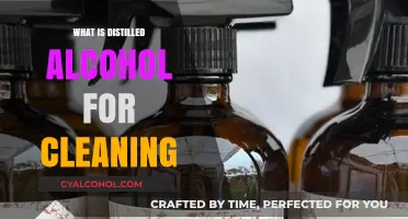 The Surprising Cleaning Power of Distilled Alcohol: A Guide