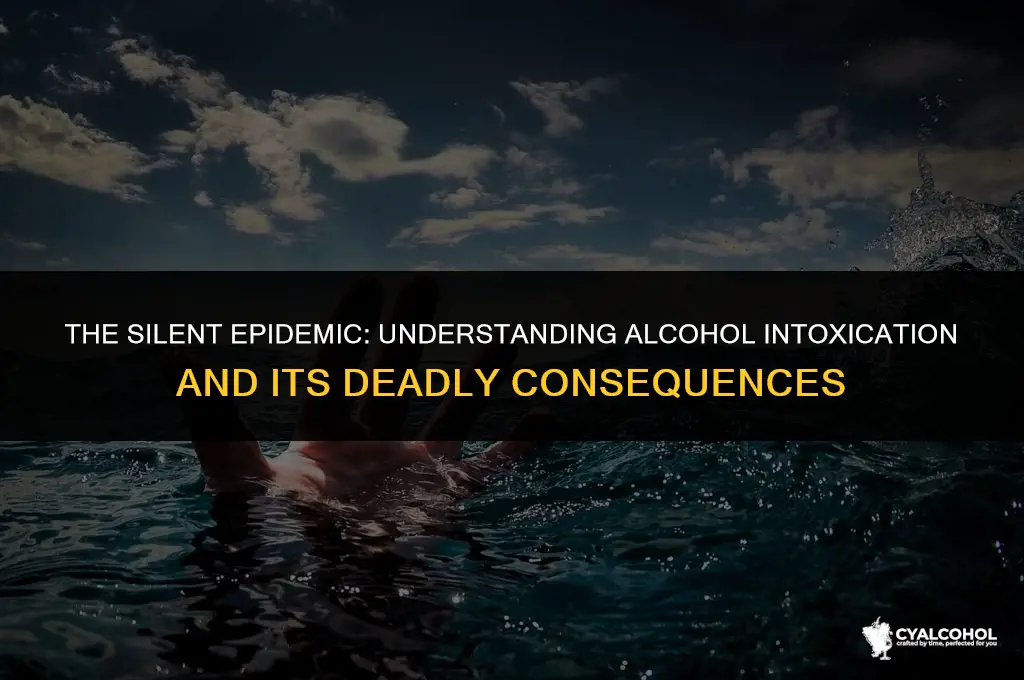 what is drowning by alcohol intoxication