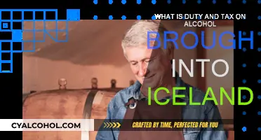 Alcohol Duty and Tax When Visiting Iceland