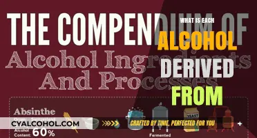 Exploring the Origins: What Each Alcohol is Derived From