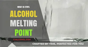 Exploring the Melting Point of Ethyl Alcohol: A Scientific Journey