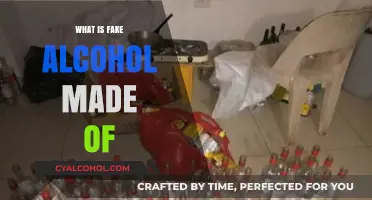 Unveiling the Ingredients: What's Really in Fake Alcohol?