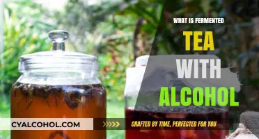 Exploring the Buzz: Fermented Tea Infused with Alcohol