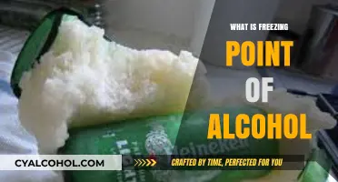 Chilling Insights: Understanding Alcohol's Freezing Point