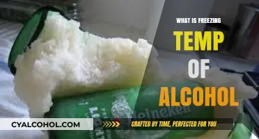 Chilling Insights: The Freezing Point of Alcohol Explained