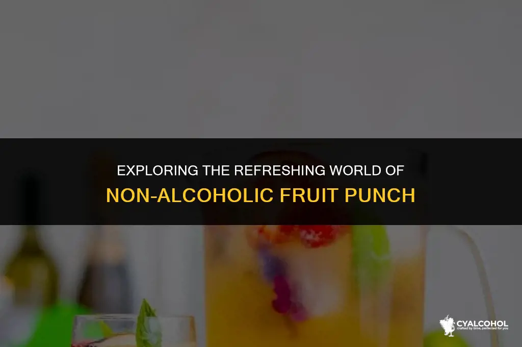 what is fruit punch non alcoholic