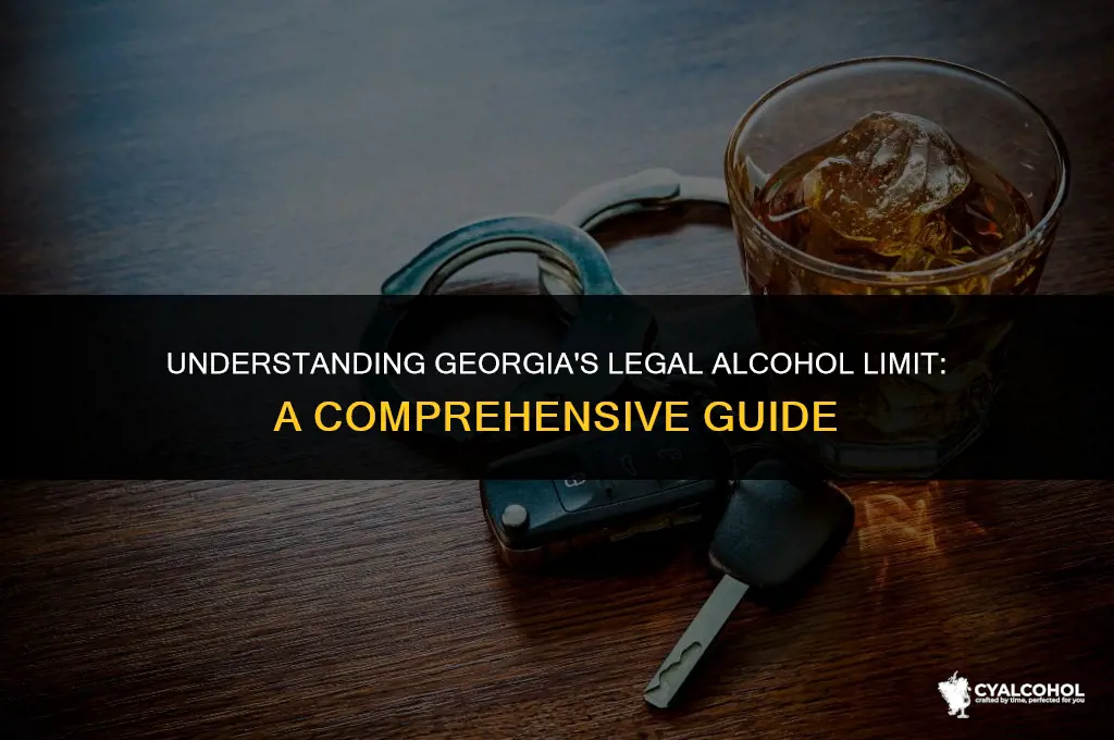 what is ga legal alcohol limit