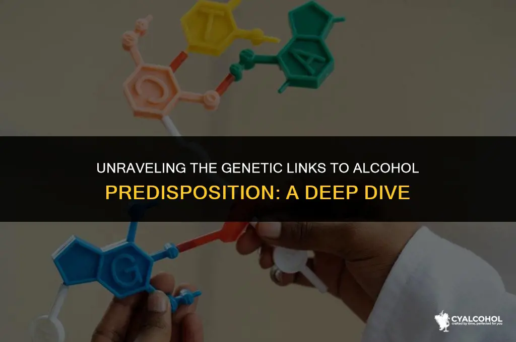 what is genetic predisposition in alcohol
