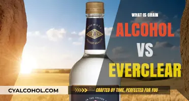 Exploring the Differences: Grain Alcohol vs Everclear