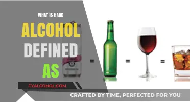 Understanding Hard Alcohol: Definition, Types, and Effects