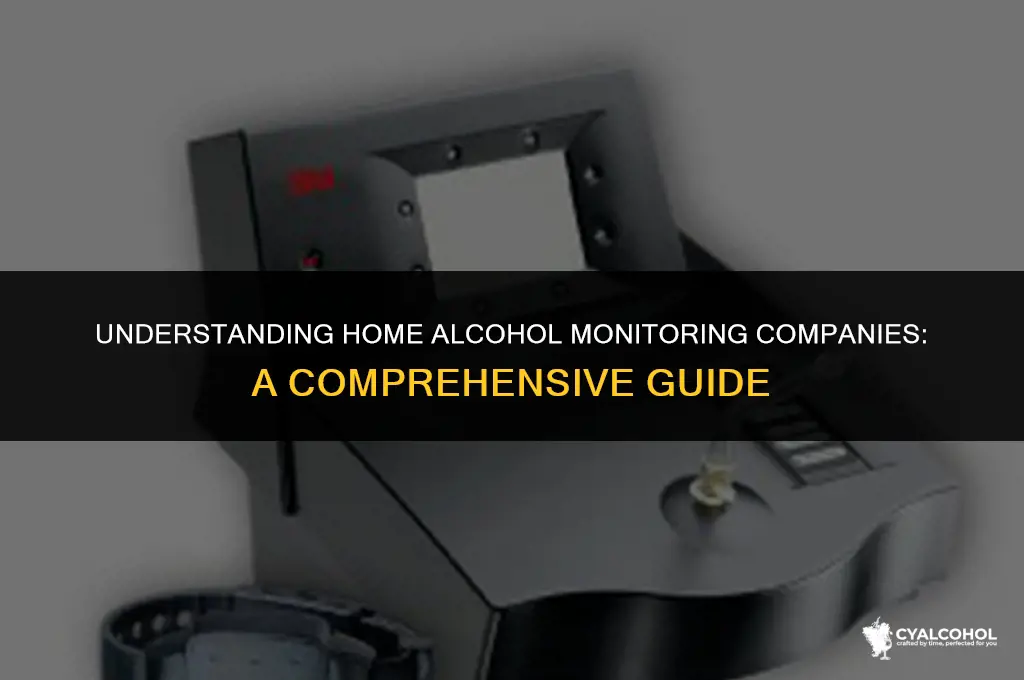 what is home alcohol montoring company