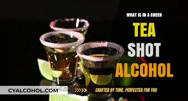 Unveiling the Ingredients in a Green Tea Shot Alcohol Recipe