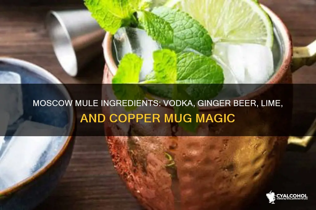 what is in a moscow mule alcoholic beverage