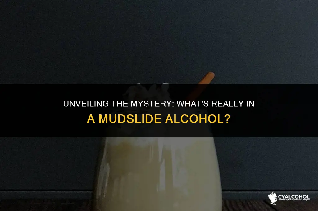 what is in a mudslide alcohol