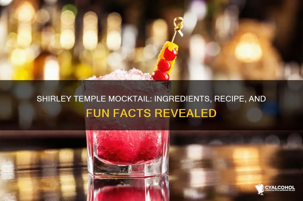 what is in a shirley temple non alcoholic
