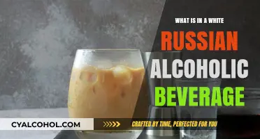 Exploring the Creamy Ingredients of a Classic White Russian Cocktail