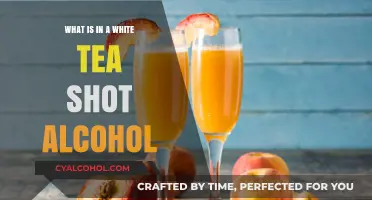 Unveiling the Ingredients in a White Tea Shot Alcohol